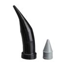 Centrix Tubes and Plugs - Medium Viscosity Black PCR Tube and Gray Plug