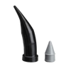 Centrix Tubes and Plugs - Medium Viscosity Black PCR Tube and Gray Plug