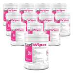 CaviWipes Disinfecting Towelettes, Premoistened Alcohol-Based, Manual Pull, 13-1100 13-1100