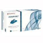 Inspire Nitrile Exam Gloves, MEDIUM, Aegean Blue, 300/Box. Ambidextrous gloves | SurgiMac Dental Supply