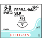 Ethicon Perma-Hand 5/0, 18