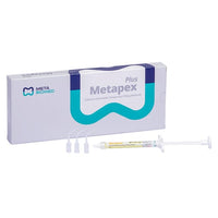 Metapex Plus Calcium Hydroxide Temporary Filling Material Kit - 2.2 Gm. Syringe, 20 Tips 302002