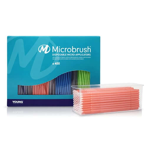 Microbrush Plus Micro-Applicators, Regular, Assorted, 400/Pk | SurgiMac Dental Supply