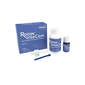 Rodin InteCem Intermediate Restorative Material Kit - 1 x 38 Gm. Powder and 1 x 14 mL Liquid | SurgiMac Dental Supply