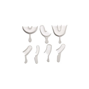 Triple Tray Dual-Arch Impression Trays, Assorted, 35/Box