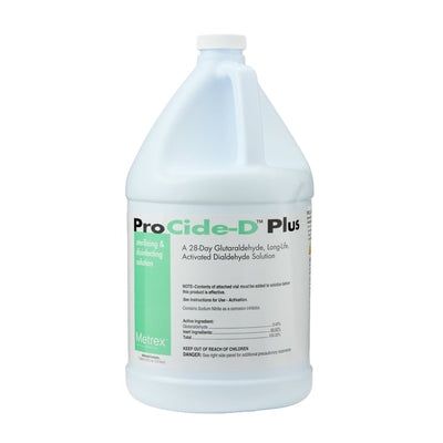 ProCide D Plus 3.4% Glutaraldehyde Sterilant Solution with Activator, 1 Gallon