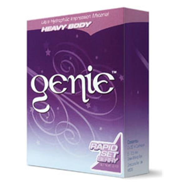 Genie Heavy Body Rapid Set Berry Flavor, Purple, Bulk Pack 60x 50ml Redesigned Cartridges 77710