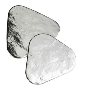 Silver Dri-Aid Large, Cotton Roll Substitute with Reflective Backing, 250/Pk | SurgiMac Dental Supply