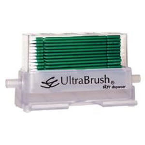 UltraBrush 2.0 Kit with Dispenser. Bristle Brush Applicator, Regular. Contains | SurgiMac Dental Supply