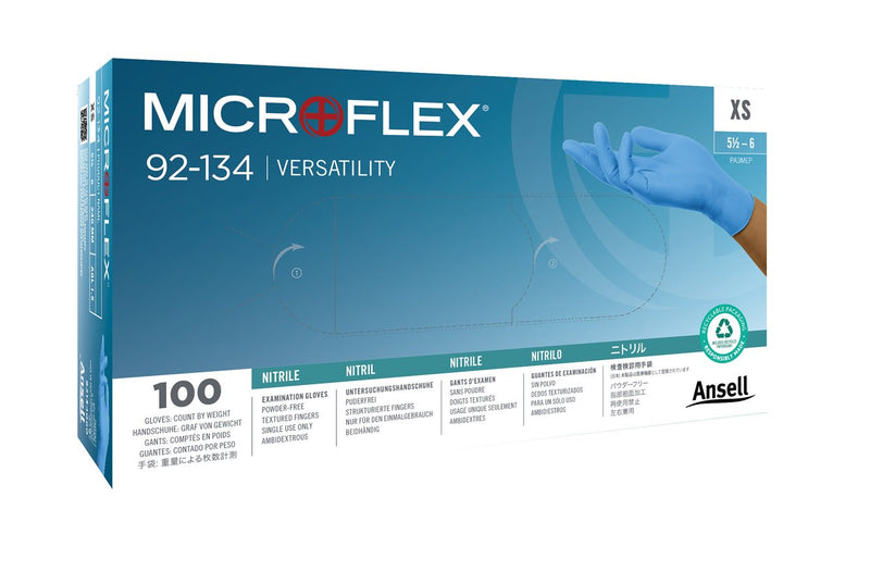 Microflex 92-134 Nitrile Exam Glove 92134070-S-1
