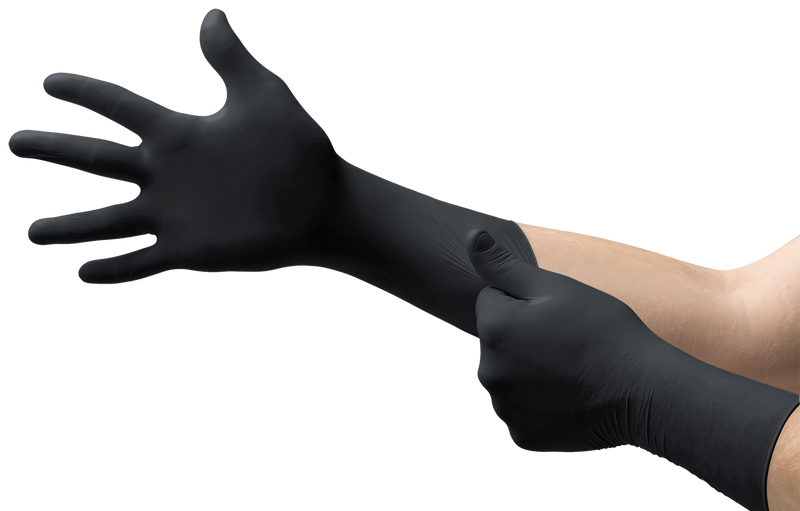 Microflex Midknight Powder Free Nitrile Laboratory Gloves 93862100-1