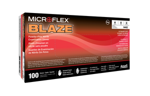 Microflex Blaze Powder Free Exam Gloves N481-1