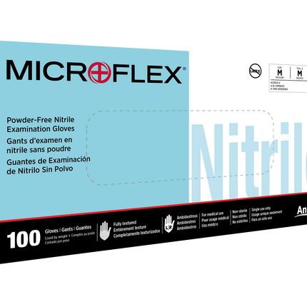Ansell Microflex N85 Nitrile Exam Glove
