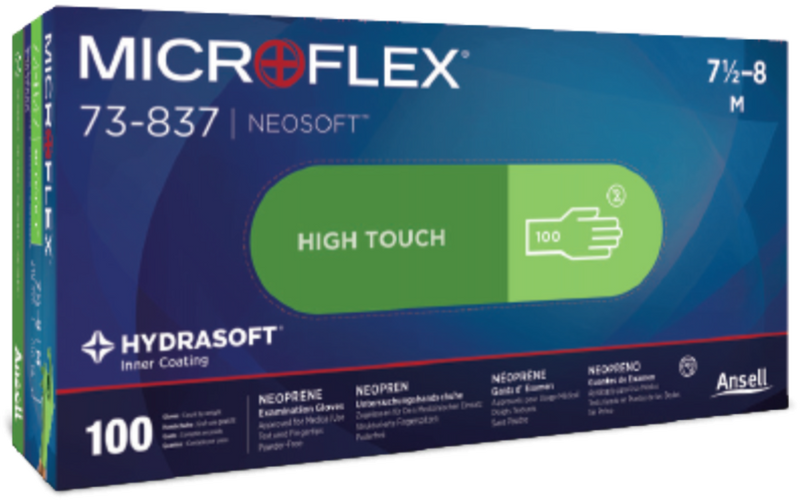 Microflex Neosoft Neoprene Exam Glove 73837060-1