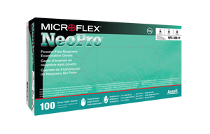 Microflex NeoPro EC NEC-888 Powder Free Chloroprene Exam Gloves NPG-888-XS-1