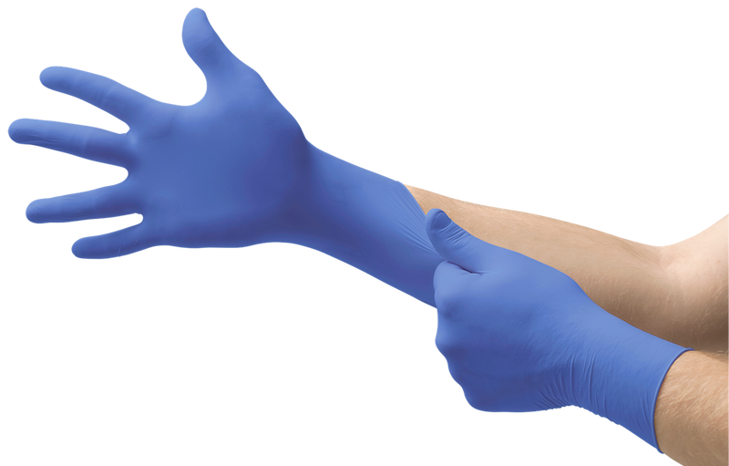 Microflex Ultraform UF-524 Powder-Free Nitrile Exam Gloves (Box of 300 Gloves) UF-524-XS/S-1