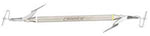 Miltex Double end amalgam carrier with medium and large size solid carbide tips | SurgiMac Dental Supply