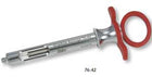 Integra Lifesciences | Miltex GripRite Metric Petite Aspirating Syringe with Red Silicone Grips | 76-42