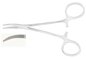 Miltex 5" Curved Halstead Mosquito Hemostat