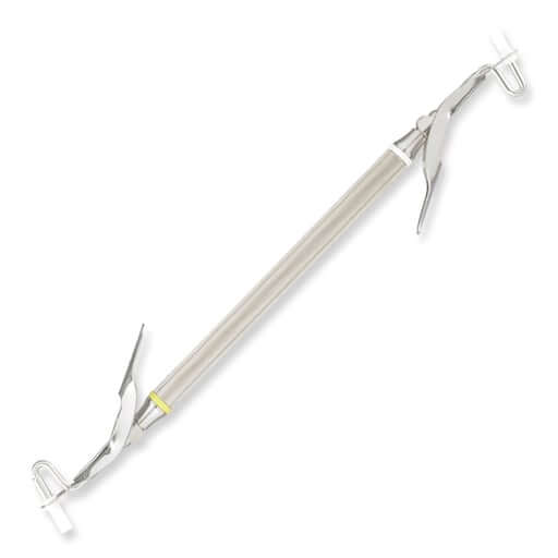 Miltex Double end amalgam carrier with medium and large size Delrin plastic tips 71-63