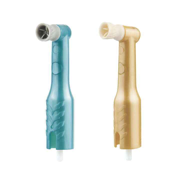 Mini 90 degree disposable Prophy angle, soft cup gray, sterile, 144/500 Box S163-90-144