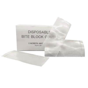 J. Morita Bite Block Covers 300/Pk. Clear Plastic, Disposable. To reduce | SurgiMac Dental Supply