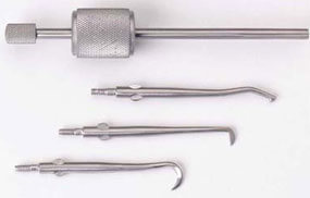 House Brand Morrell Type Manual Stainless Steel Crown Remover With 3 Tips | SurgiMac Dental Supply