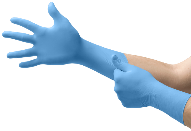 Ansell Micro Touch Nitrile E.P. Textured Examination Gloves | 6034050-XS-100bx | Ansell | SurgiMac