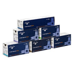 Reli 5/0, 18" Polypropylene Sutures with C-6 reverse-cutting 19mm needle