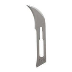 Myco Medical #12B Sterile Stainless Steel Surgical Scalpel Blade, Box of 100 | SurgiMac Dental Supply