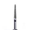 Alpen FG #850.016 Super Coarse Grit, Round End Taper Diamond Bur. Package of 5