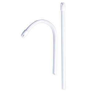Defend White Saliva Ejectors, Standard 1000/Case