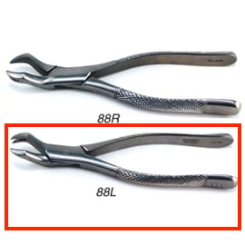 Generic Brand #88L Nevius upper 1st and 2nd molar-left surgical Forceps with left