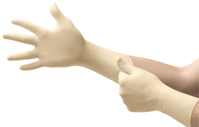 Microflex Ultra One Powder-Free Extended Cuff Latex Exam Gloves UL-315-S-1