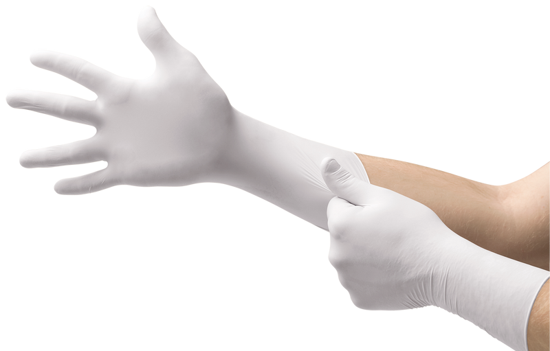 Microflex CE5-755 Class 100 Nitrile PF Cleanroom Gloves CE5-755-XS-1