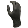 House Brand Powder-Free Nitrile Gloves, Non-Sterile, Medium, Black, 100/Bx