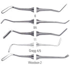 House Brand #6 double end plastic filling instrument with regular handle