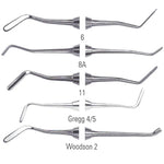 House Brand #6 double end plastic filling instrument with regular handle