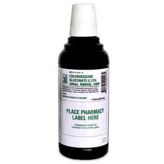 House Brand 0.12% Chlorhexidine Gluconate Oral Rinse, 16 Oz. Bottle | SurgiMac Dental Supply