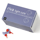 Riva Light Cure Capsules Regular Set Shade A4 Extra Dark Yellow 50/bx 8700005