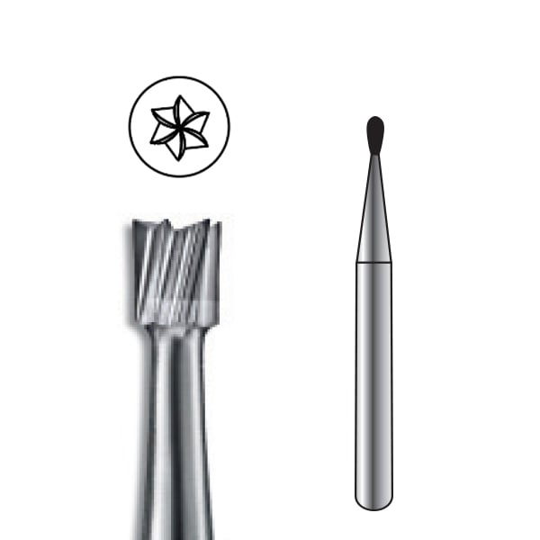 Pac-Dent FG Carbide Burs FG330 Clinic Pack