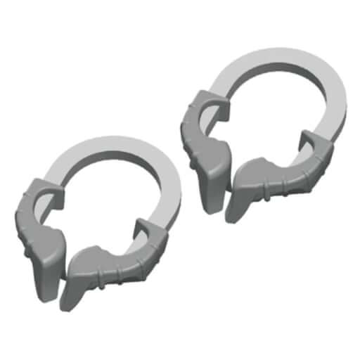 iMatrix Sectional Matrix System Ring Refill, 2 x Grey narrow rings | SurgiMac Dental Supply
