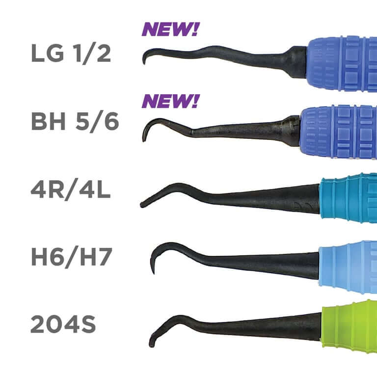 ImplaKlean Implant Improved Deplaquer/Scaler Set, 5/Pk. Includes | SurgiMac Dental Supply