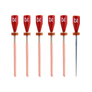 One File G Gutta Percha Carrier Obturators, 5 x Obturators + 1 Verifier | SurgiMac Dental Supply