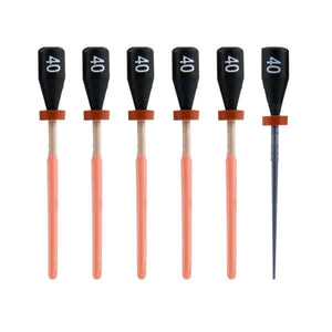 One File G Gutta Percha Carrier Obturators, 5 x Obturators + 1 Verifier | SurgiMac Dental Supply