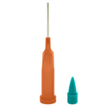 ProDose Disposable Needle Tubes with Plugs, 20 Gauge, Photo Blocking Brown, 100/Pk. | SurgiMac Dental Supply