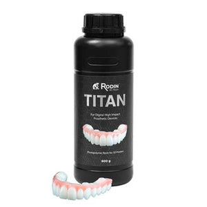 Rodin Titan Photopolymer 3D Printing Resin, Shade B1, 600g Bottle, 1/Pk | SurgiMac Dental Supply
