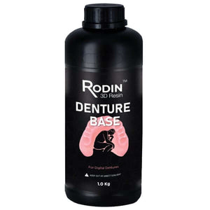 Pac-Dent Rodin Denture Base Original 3D Resin, 1kg Bottle, 1/Pk 3DR-DB-ORF