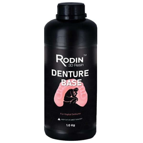 Pac-Dent Rodin Denture Base Original 3D Resin, 1kg Bottle, 1/Pk 3DR-DB-ORF