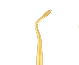 SurgiMac Spade Elevator, Left & Right (Set), Gold Tips, Stainless Steel, Air Series, 2/Pk | SurgiMac Dental Supply